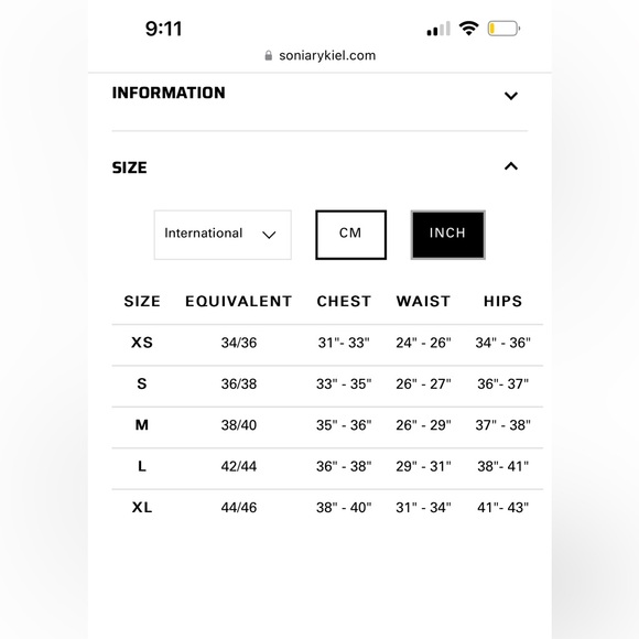 Sonia RYKIEL 3/4 sleeve sweater size S - Picture 9 of 9